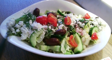 possibly the best salad in the world - vapianos mediterranian saladi